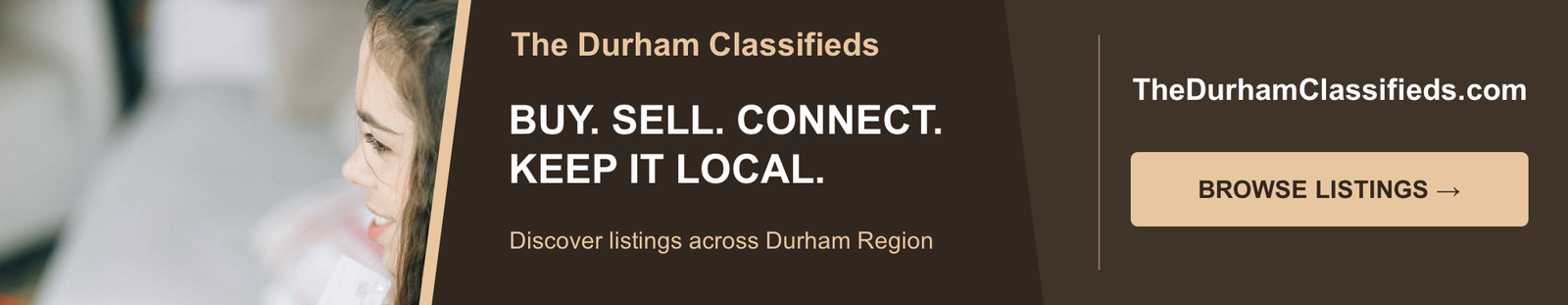 The Durham Classifieds — Wide 1983 × 385