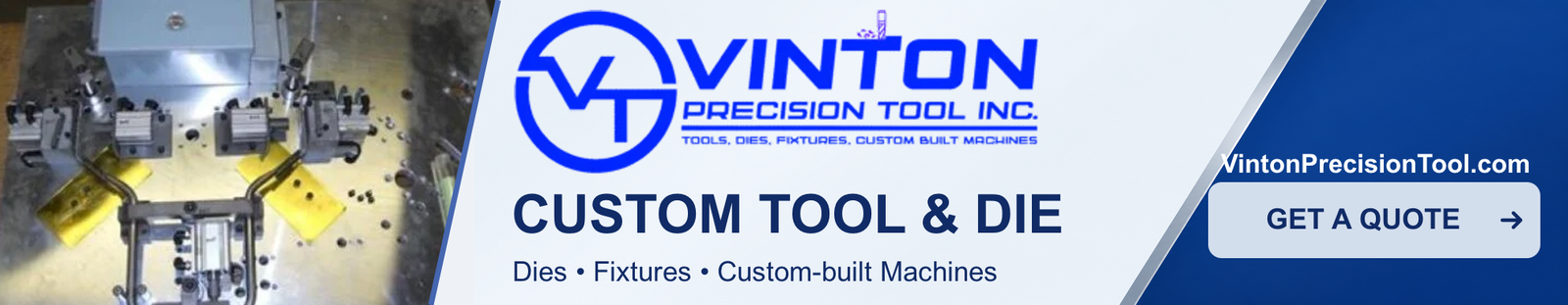 Vinton Precision Tool — Wide 1983 × 385