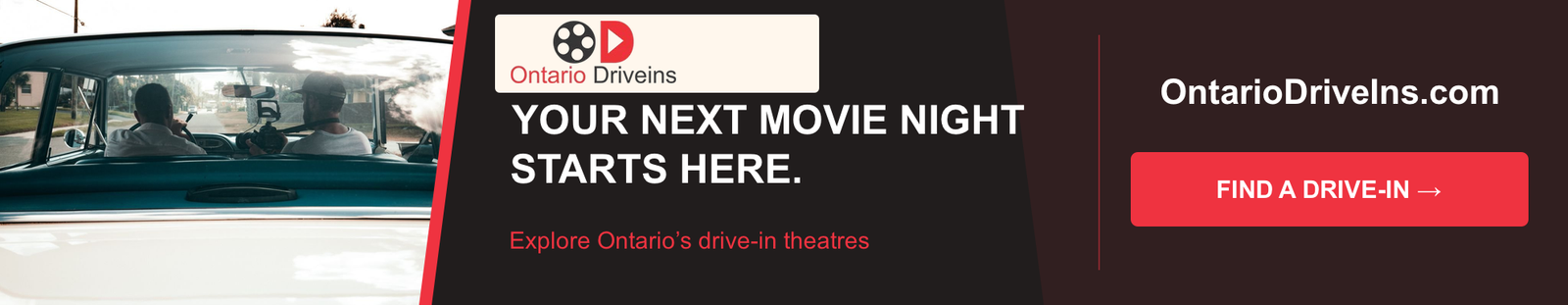 Ontario Drive-Ins — Wide 1983 × 385